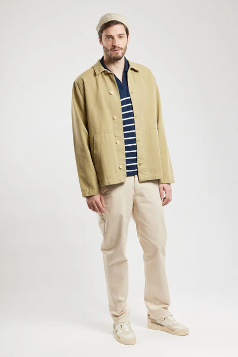 Armor Lux 72932 Heritage Fisherman's Jacket In Pale Olive