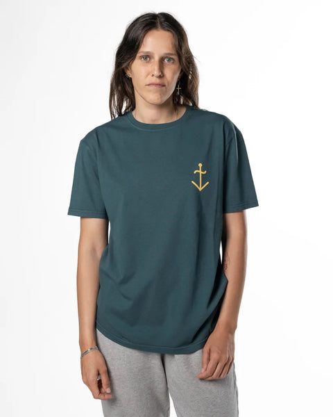 La Paz Dantas T-Shirt In Sea Moss Yellow Logo