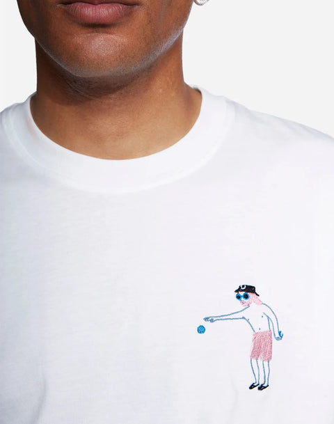 Olow Bouliste T Shirt In Off White