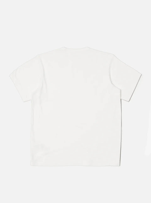 Universal Works 00022 Core Tee Single Jersey In Ecru