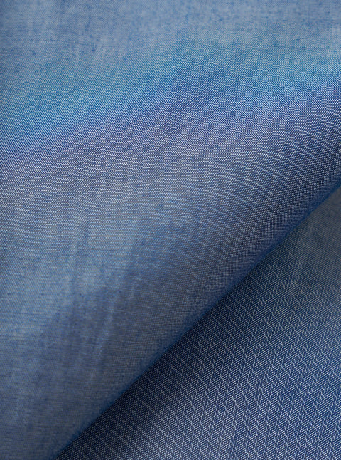 Universal Works 00029 Prince Chambray Daybrook Shirt In Indigo