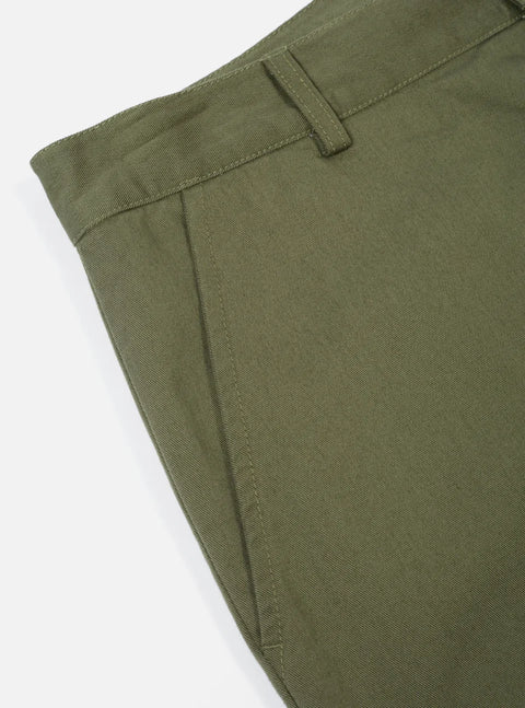 Universal Works 00120 Military Chino Twill In Light Olive