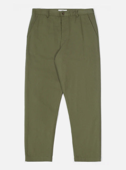 Universal Works 00120 Military Chino Twill In Light Olive