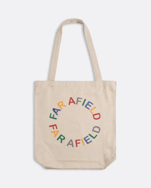 Far Afield AFTOTE10 Tote Bag In Sand - Everything Is Great