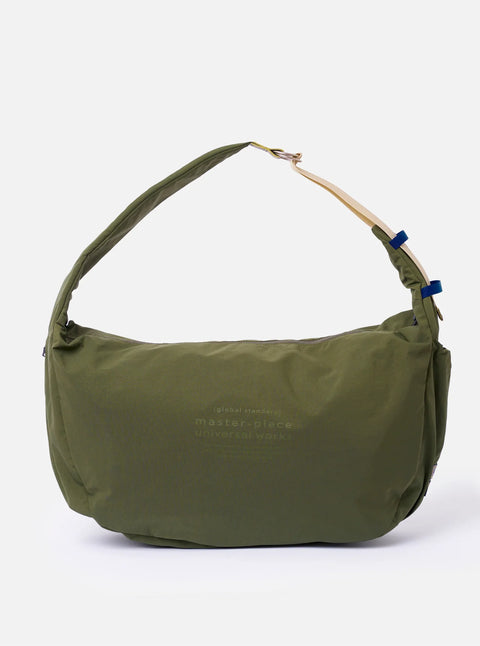 Universal Works 224060 Shoulder Bag - L Canvas In Olive