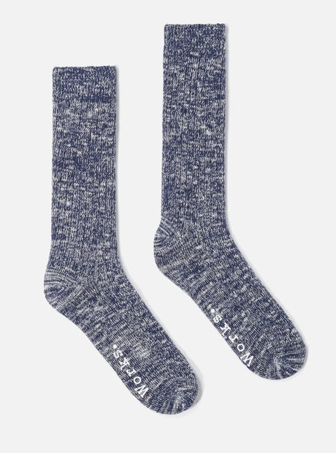 Universal Works 23771 Slub Sock Navy