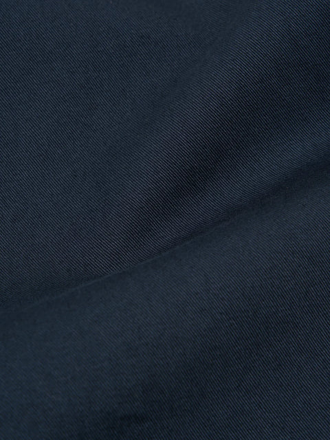 Universal Works 00134 Twill Pleated Track Pant In Navy
