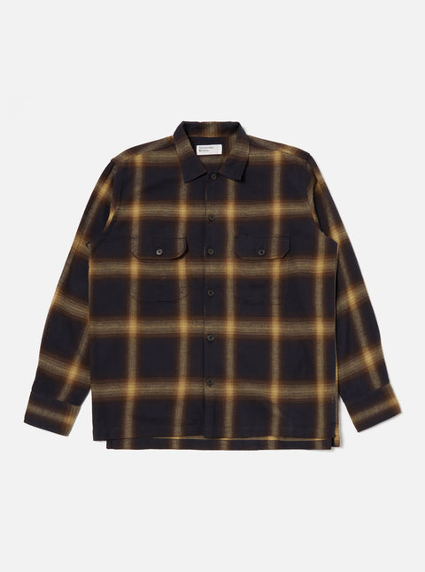 Universal Works 33168 Utility Shirt In Navy