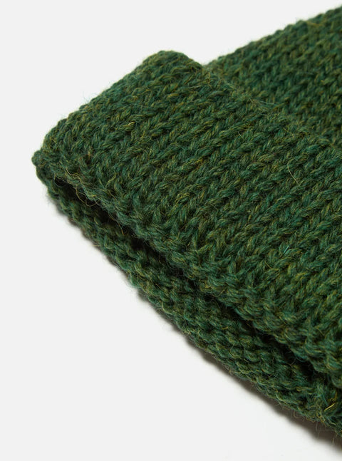 Universal Works 33350 Short Watch Cap In Green