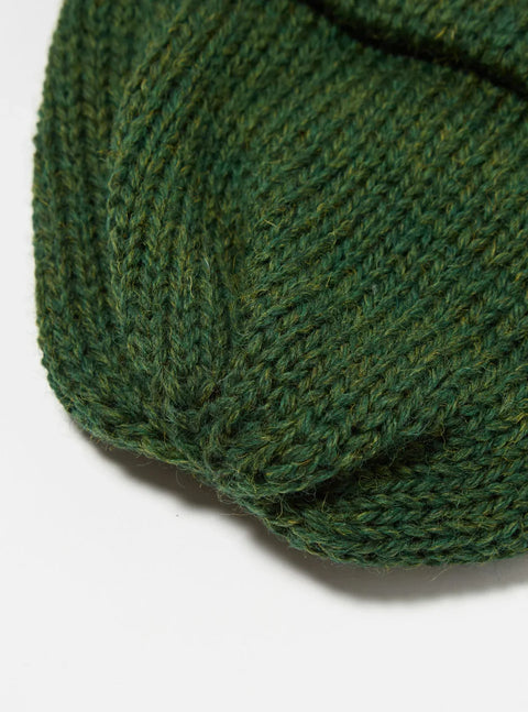 Universal Works 33350 Short Watch Cap In Green