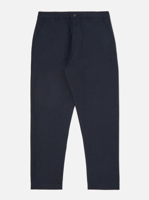 Universal Works 33654 Military Chino In Navy Lucca Suiting
