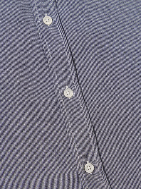 Universal Works 33662 Neptune Cotton Lazy Day Shirt In Navy