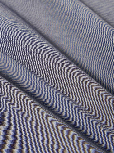 Universal Works 33662 Neptune Cotton Lazy Day Shirt In Navy