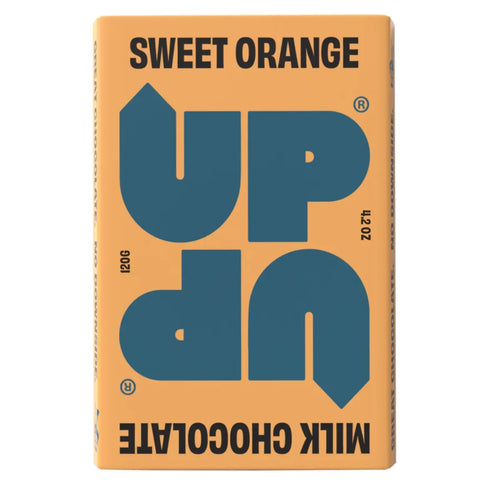UP-UP Chocolate USO120 Sweet Orange Milk Chocolate Bar 120g