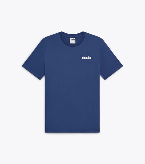 Diadora T-Shirt SS Logo In Navy Peony