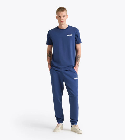 Diadora T-Shirt SS Logo In Navy Peony