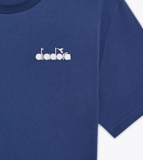Diadora T-Shirt SS Logo In Navy Peony