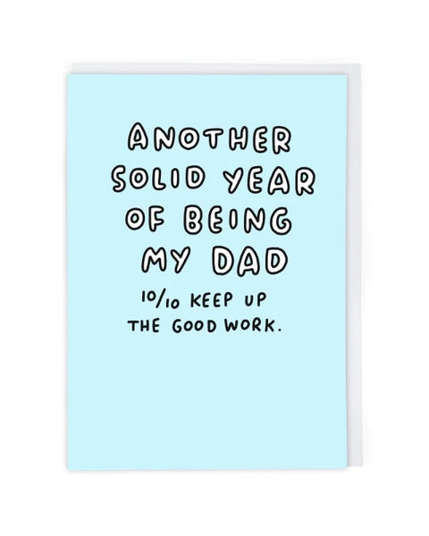 Cath Tate Cards THF2121 Dad Good Work