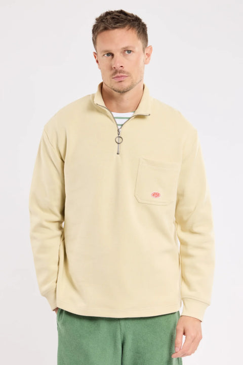 Armor Lux 70711 Trucker Sweatshirt In Gravel