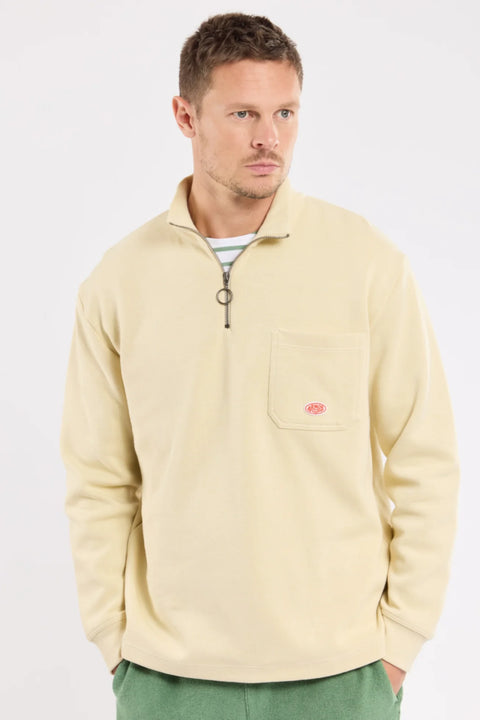 Armor Lux 70711 Trucker Sweatshirt In Gravel