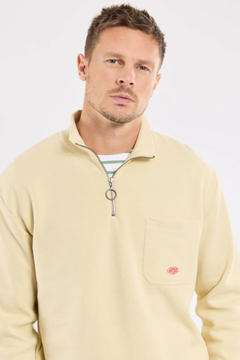 Armor Lux 70711 Trucker Sweatshirt In Gravel