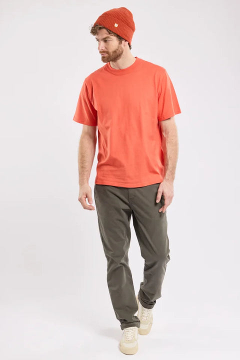 Armor Lux 72000 T-shirt Callac In Paprika