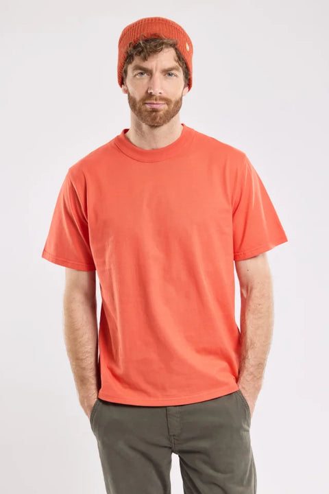 Armor Lux 72000 T-shirt Callac In Paprika