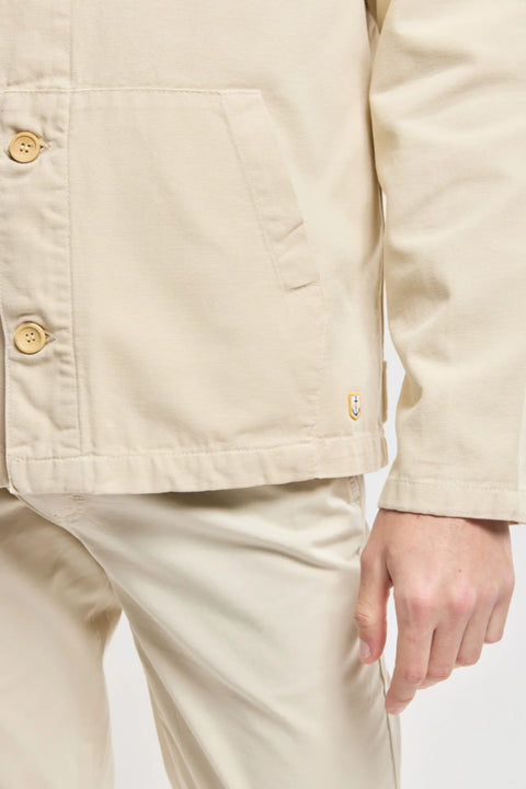 Armor Lux 72932 Heritage Fisherman's Jacket In Oyster