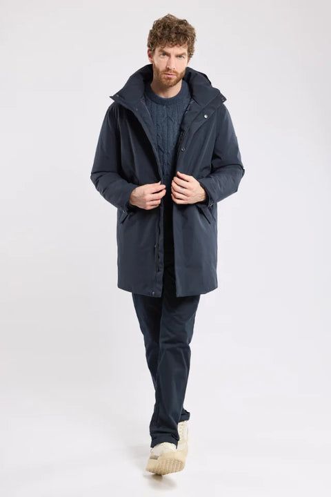Armor Lux 73884 PARKA COLLAB HIVER In Marine deep