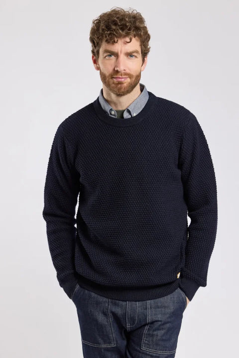 Armor Lux 73925 Sweater Crew Neck In Navy