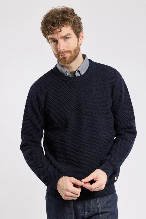 Armor Lux 73925 Sweater Crew Neck In Navy