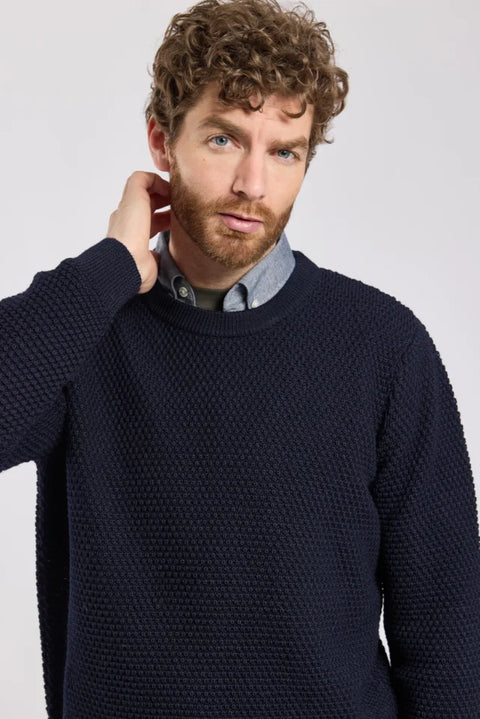 Armor Lux 73925 Sweater Crew Neck In Navy