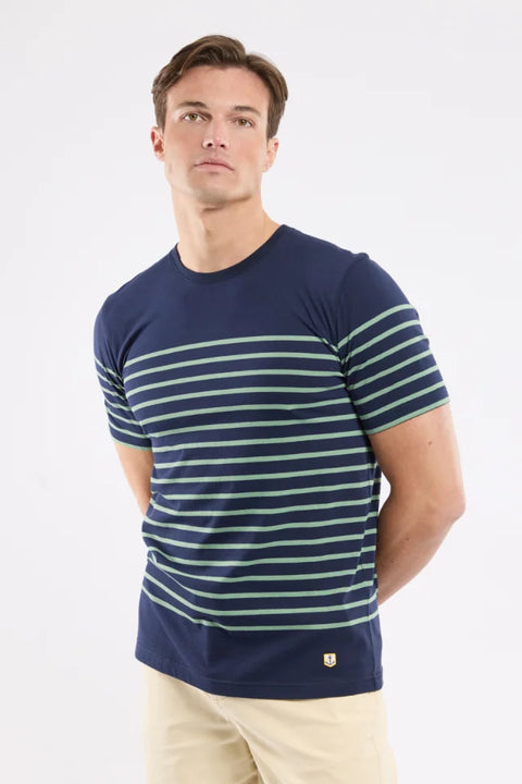 Armor Lux 76827 ''Etel'' Sailor Shirt In Marine Deep/Ivy