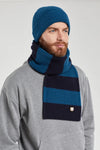 Armor Lux 79791 Heritage Scarf In Navire/Bleu Glacial