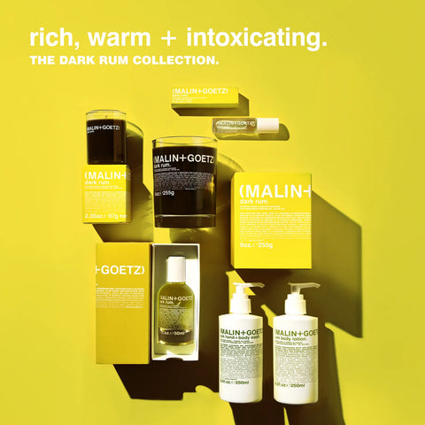 Malin+Goetz HW-228-250 Rum Hand + Body Wash 8.5oz/250ml
