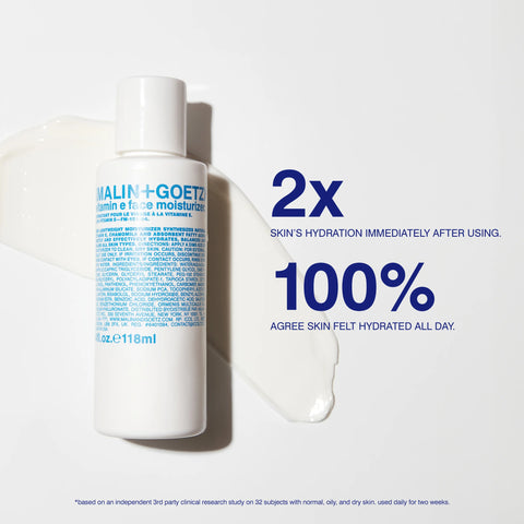 Malin+Goetz FM-101-04 Vitamin E Face Moisturizer 4oz/118ml
