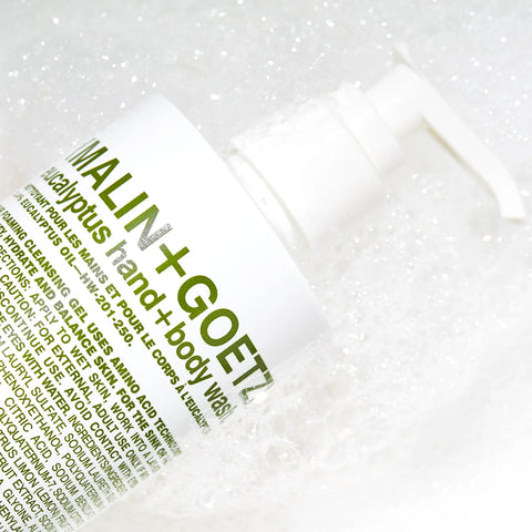 Malin+Goetz HW-201-250 Eucalyptus Hand + Body Wash 8.5oz/250ml