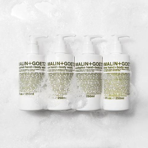 Malin+Goetz HW-201-250 Eucalyptus Hand + Body Wash 8.5oz/250ml