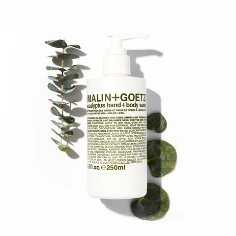 Malin+Goetz HW-201-250 Eucalyptus Hand + Body Wash 8.5oz/250ml