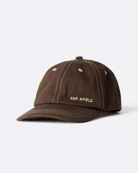 Far Afield AFHT137 Carlos Cap-Logo In Brown