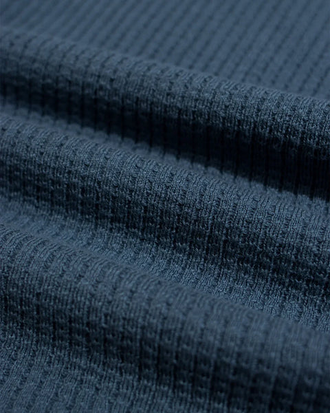 Far Afield AFKN634 Heitor Knitted Shirt In Blue