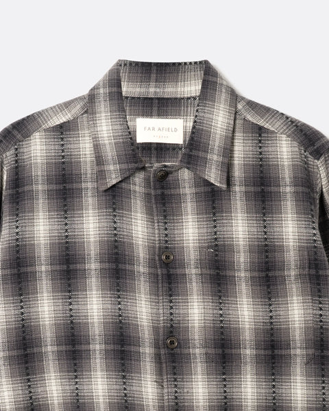 Far Afield AFS1048 Busey Shirt - Kali In Dark Grey
