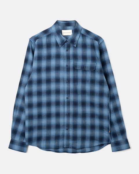 Far Afield AFS1050 Larry Shirt - Mustang In Blue