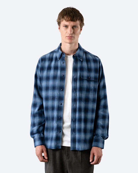 Far Afield AFS1050 Larry Shirt - Mustang In Blue
