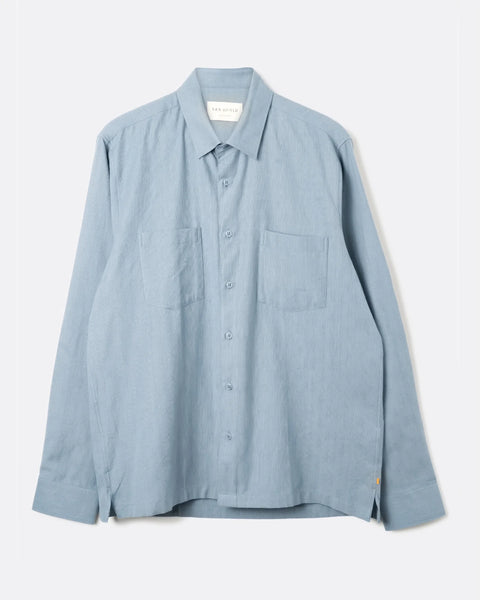 Far Afield AFS1054 Classic Shirt - Folk Man In Light Blue