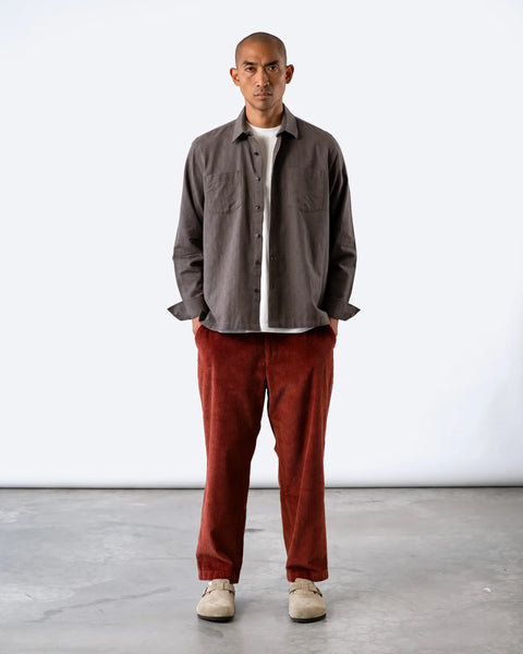 Far Afield AFS1055 Classic Shirt - Folk Man In Light Grey