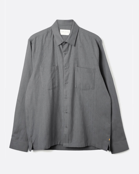 Far Afield AFS1055 Classic Shirt - Folk Man In Light Grey