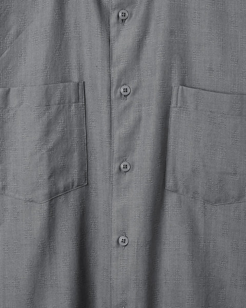 Far Afield AFS1055 Classic Shirt - Folk Man In Light Grey