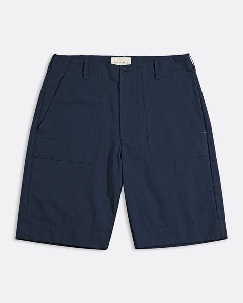 Far Afield AFHT124 Coup Short In Blue Ripstop