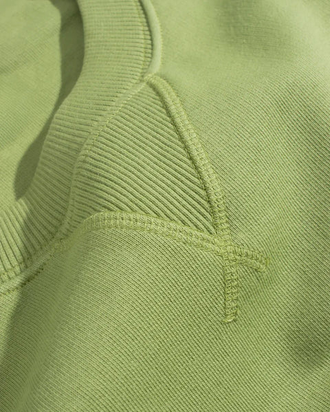 Far Afield AFTS341 Edmond Short Sleeved Sweatshirt In Green